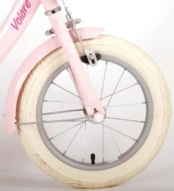 Volare Ashley Kinderfiets - Meisjes - 14 Inch - Roze - 95% Afgemonteerd -Professionele Winkel Voor Fietsuitrusting 1091x1200