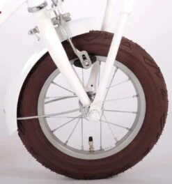 Volare Liberty Kinderfiets - Meisjes - 12 Inch - Wit - 95% Afgemonteerd -Professionele Winkel Voor Fietsuitrusting 1122x1200