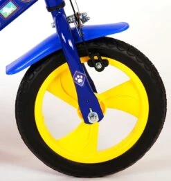 Nickelodeon Paw Patrol Kinderfiets - Jongens - 12 Inch - Blauw/Geel - Doortrapper -Professionele Winkel Voor Fietsuitrusting 1131x1200