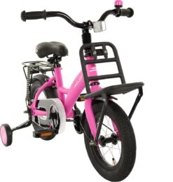 Sajan Kinderfiets - 12 Inch - Mat-Roze - Meisjesfiets -Professionele Winkel Voor Fietsuitrusting 1138x1200