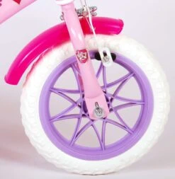 Volare Paw Patrol Kinderfiets - Meiden - 12 Inch - Roze - Doortrapper -Professionele Winkel Voor Fietsuitrusting 1172x1200