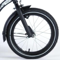 Volare Black Cruiser Kinderfiets - Jongens - 16 Inch - Zwart - 2 Handremmen -Professionele Winkel Voor Fietsuitrusting 1194x1200