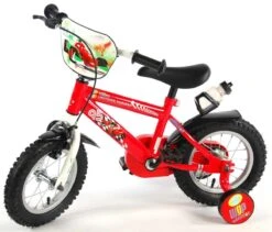 Volare Disney Cars Kinderfiets - Jongens - 12 Inch - Rood -Professionele Winkel Voor Fietsuitrusting 1200x1027