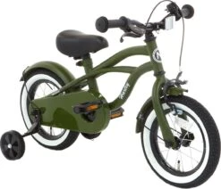 Nogan Harley - Kinderfiets - Jongensfiets - 12 Inch - Leger Groen -Professionele Winkel Voor Fietsuitrusting 1200x1029 2
