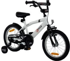 2Cycle BMX-Fun Kinderfiets - 16 Inch - Wit - Jongensfiets