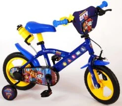 Nickelodeon Paw Patrol Kinderfiets - Jongens - 12 Inch - Blauw/Geel - Doortrapper -Professionele Winkel Voor Fietsuitrusting 1200x1044