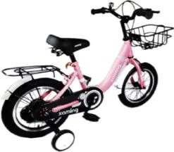 Kinderfiets -14 Inch Kinderfiets -vanaf 3-5 Jaar Jongens En Meisjes Fietsen -Terugtrap -Rem -Stabilisatoren(2 Zijwieltjes)-Mandje - Achterbank-de Bel-Roze 11 Kinderfiets -14 Inch Kinderfiets -vanaf 3-5 Jaar Jongens En Meisjes Fietsen -Terugtrap -Rem -Stabilisatoren(2 Zijwieltjes)-Mandje - Achterbank-de Bel-Roze -Professionele Winkel Voor Fietsuitrusting 1200x1048