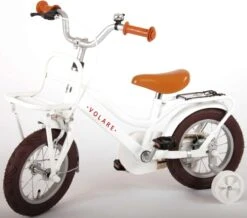 Volare Liberty Kinderfiets - Meisjes - 12 Inch - Wit - 95% Afgemonteerd -Professionele Winkel Voor Fietsuitrusting 1200x1058