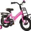 Sajan Kinderfiets - 12 Inch - Mat-Roze - Meisjesfiets -Professionele Winkel Voor Fietsuitrusting 1200x1079