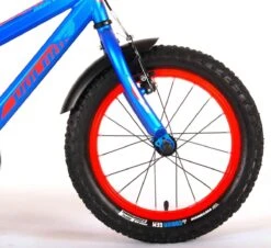 Volare Rocky Kinderfiets - 16 Inch - Blauw - 95% Afgemonteerd -Professionele Winkel Voor Fietsuitrusting 1200x1097