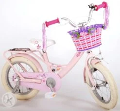 Volare Ashley Kinderfiets - Meisjes - 14 Inch - Roze - 95% Afgemonteerd -Professionele Winkel Voor Fietsuitrusting 1200x1112
