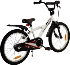 2Cycle Biker Kinderfiets - 20 Inch - Wit - Jongensfiets -Professionele Winkel Voor Fietsuitrusting 1200x1123