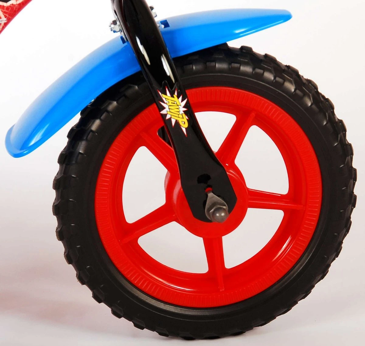 Marvel Spider-Man Kinderfiets - Jongens - 10 Inch - Rood/Blauw - Doortrapper 6 Marvel Spider-Man Kinderfiets - Jongens - 10 Inch - Rood/Blauw - Doortrapper - Afbeelding 4