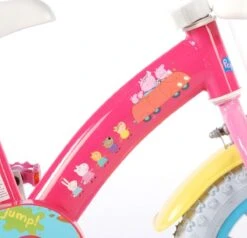 Volare Peppa Pig Kinderfiets - Meisjes - 12 Inch - Roze -Professionele Winkel Voor Fietsuitrusting 1200x1154 1