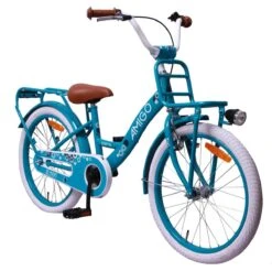 Amigo Bloom Meisjesfiets - Kinderfiets 20 Inch - Turquoise -Professionele Winkel Voor Fietsuitrusting 1200x1197