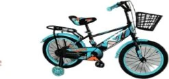 Kinderfiets - 16 Inch Kinderfiets -vanaf 4-7 Jaar Jongens En Meisjes Fietsen - Terugtrap -Rem -Stabilisatoren（2 Zijwieltjes）- Mandje - Achterbank - Groen -Professionele Winkel Voor Fietsuitrusting 1200x565 1