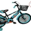 Kinderfiets - 16 Inch Kinderfiets -vanaf 4-7 Jaar Jongens En Meisjes Fietsen - Terugtrap -Rem -Stabilisatoren（2 Zijwieltjes）- Mandje - Achterbank - Groen -Professionele Winkel Voor Fietsuitrusting 1200x667