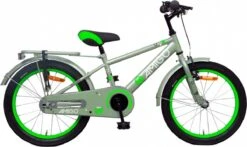 Amigo Sports Jongensfiets - Kinderfiets 18 Inch - Grijs/Groen -Professionele Winkel Voor Fietsuitrusting 1200x712