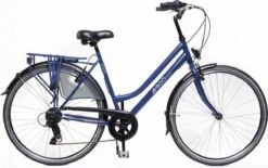Amigo Moves - Damesfiets 28 Inch - Fiets Met 6 Versnellingen - Matblauw -Professionele Winkel Voor Fietsuitrusting 1200x754