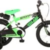 Volare Sportivo Kinderfiets - Jongens - 16 Inch - Neon Groen Zwart - 95% Afgemonteerd -Professionele Winkel Voor Fietsuitrusting 1200x785