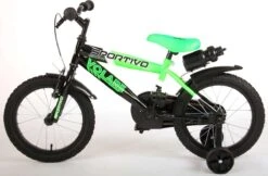 Volare Sportivo Kinderfiets - Jongens - 16 Inch - Neon Groen Zwart - 95% Afgemonteerd -Professionele Winkel Voor Fietsuitrusting 1200x788
