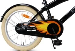 SJOEF Cruise Jongensfiets 18 Inch - Zwart -Professionele Winkel Voor Fietsuitrusting 1200x818