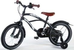 Volare Black Cruiser Kinderfiets - Jongens - 16 Inch - Zwart - 2 Handremmen -Professionele Winkel Voor Fietsuitrusting 1200x820 1
