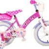 Volare Disney Minnie Cutest Ever! - Kinderfiets - Meisjes - 14 Inch - Roze -Professionele Winkel Voor Fietsuitrusting 1200x838