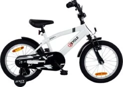2Cycle BMX-Fun Kinderfiets - 16 Inch - Wit - Jongensfiets -Professionele Winkel Voor Fietsuitrusting 1200x855 1