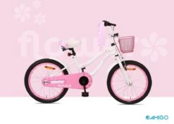 Amigo Flower Meisjesfiets - Kinderfiets 18 Inch - Wit -Professionele Winkel Voor Fietsuitrusting 1200x857 1