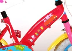 Volare Peppa Pig Kinderfiets - Meisjes - 12 Inch - Roze - 2 Handremmen -Professionele Winkel Voor Fietsuitrusting 1200x858 3
