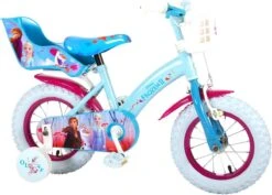 Volare Disney Frozen 2 Kinderfiets - Meisjes - 12 Inch - Blauw/Paars - Twee Handremmen -Professionele Winkel Voor Fietsuitrusting 1200x862 1