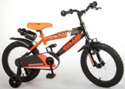 Volare Sportivo Kinderfiets - Jongens - 16 Inch - Neon Oranje Zwart - 95% Afgemonteerd -Professionele Winkel Voor Fietsuitrusting 1200x862