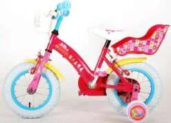 Volare Peppa Pig Kinderfiets - Meisjes - 12 Inch - Roze - 2 Handremmen -Professionele Winkel Voor Fietsuitrusting 1200x863 3
