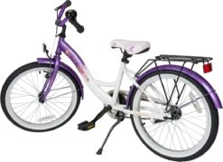Bikestar 20 Inch Classic Kinderfiets, Lila / Wit -Professionele Winkel Voor Fietsuitrusting 1200x868 1