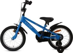 SJOEF Race Jongensfiets 14 Inch - Blauw -Professionele Winkel Voor Fietsuitrusting 1200x870