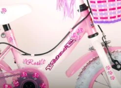 Volare Rose Kinderfiets - Meisjes - 12 Inch - Roze - 2 Handremmen -Professionele Winkel Voor Fietsuitrusting 1200x880
