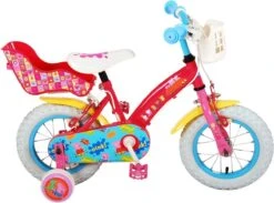 Volare Peppa Pig Kinderfiets - Meisjes - 12 Inch - Roze - 2 Handremmen -Professionele Winkel Voor Fietsuitrusting 1200x890 2
