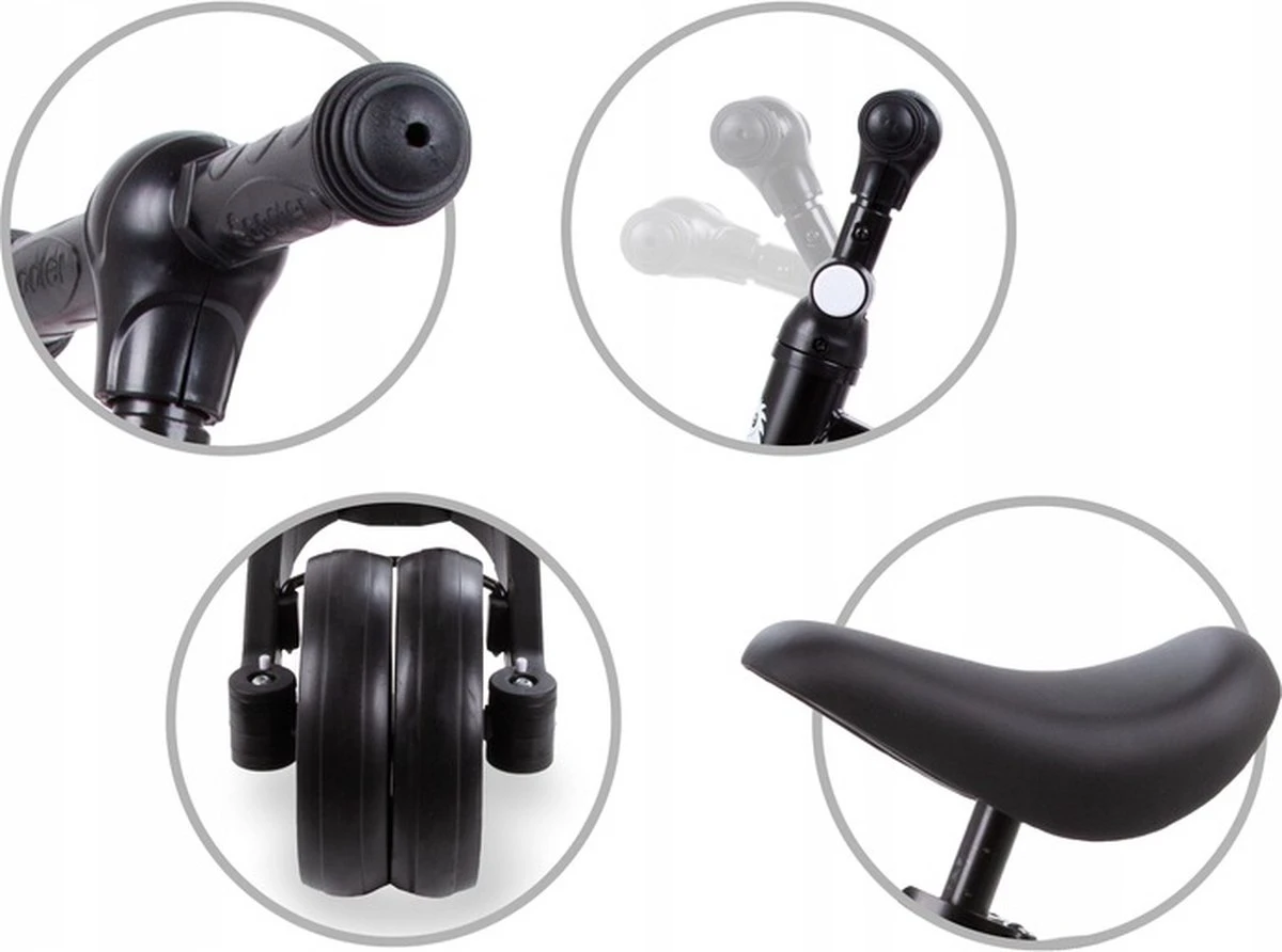 Kidwell Fiets 3 In 1 - Loopfiets - Kinderfiets - Driewieler - Cadeau - Speelgoed 8 Kidwell Fiets 3 In 1 - Loopfiets - Kinderfiets - Driewieler - Cadeau - Speelgoed - Afbeelding 6