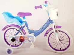 Disney Frozen 2 Kinderfiets - Meisjes - 16 Inch - Blauw - Twee Handremmen -Professionele Winkel Voor Fietsuitrusting 1200x896
