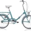 MBM ANGELA FOLDING 20 INCH TURQOISE -Professionele Winkel Voor Fietsuitrusting 1200x903