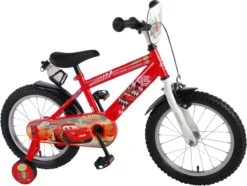 Volare Disney Cars Kinderfiets - Jongens - 16 Inch - Rood -Professionele Winkel Voor Fietsuitrusting 1200x905