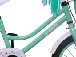 Amigo Magic Meisjesfiets - Kinderfiets 16 Inch - Turquoise -Professionele Winkel Voor Fietsuitrusting 1200x906