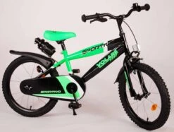 Volare Sportivo Kinderfiets - Jongens - 18 Inch - Neon Groen Zwart - 95% Afgemonteerd -Professionele Winkel Voor Fietsuitrusting 1200x908