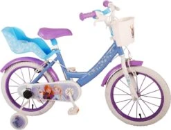 Disney Frozen 2 Kinderfiets - Meisjes - 16 Inch - Blauw - Twee Handremmen -Professionele Winkel Voor Fietsuitrusting 1200x910 4