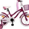 Amigo Flower Meisjesfiets - Kinderfiets 16 Inch - Paars -Professionele Winkel Voor Fietsuitrusting 1200x919
