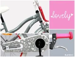 Amigo Lovely - Kinderfiets 20 Inch - Meisjes - Grijs -Professionele Winkel Voor Fietsuitrusting 1200x920 11