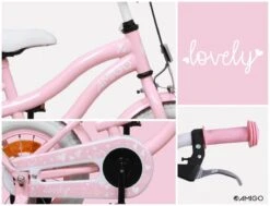Amigo Lovely Meisjesfiets - Kinderfiets 14 Inch - Roze -Professionele Winkel Voor Fietsuitrusting 1200x920 19