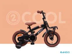 Amigo 2Cool Jongensfiets - Kinderfiets 12 Inch - Matzwart -Professionele Winkel Voor Fietsuitrusting 1200x920