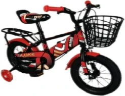 Kinderfiets - 12 Inch Kinderfiets -vanaf 2-4 Jaar Jongens En Meisjes Fietsen - Terugtrap -Rem -Stabilisatoren（2 Zijwieltjes）- Mandje - Achterbank - Rood -Professionele Winkel Voor Fietsuitrusting 1200x925 2